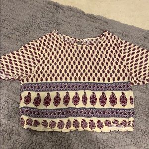 Boho Cropped Top
